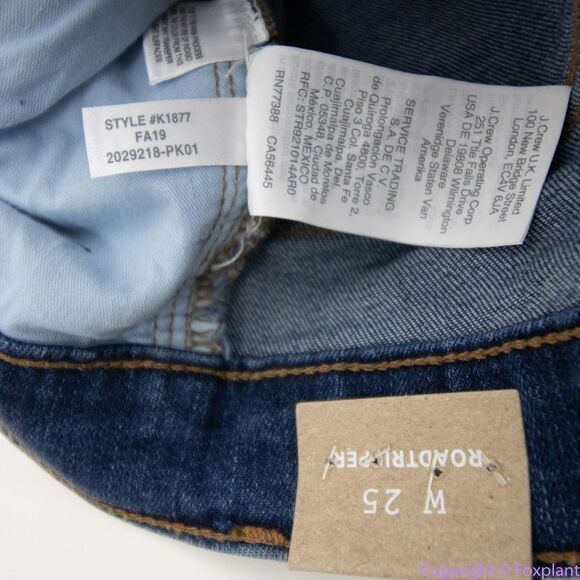 NEW Madewell Roadtripper Jeans in Jansen‎ Wash, 25 - Picture 14 of 16